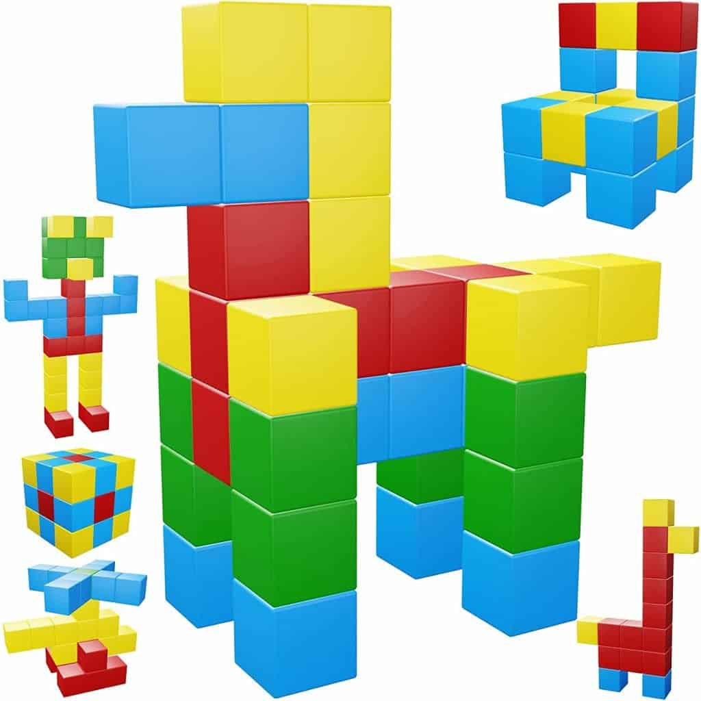 interlock magnetic blocks for kids